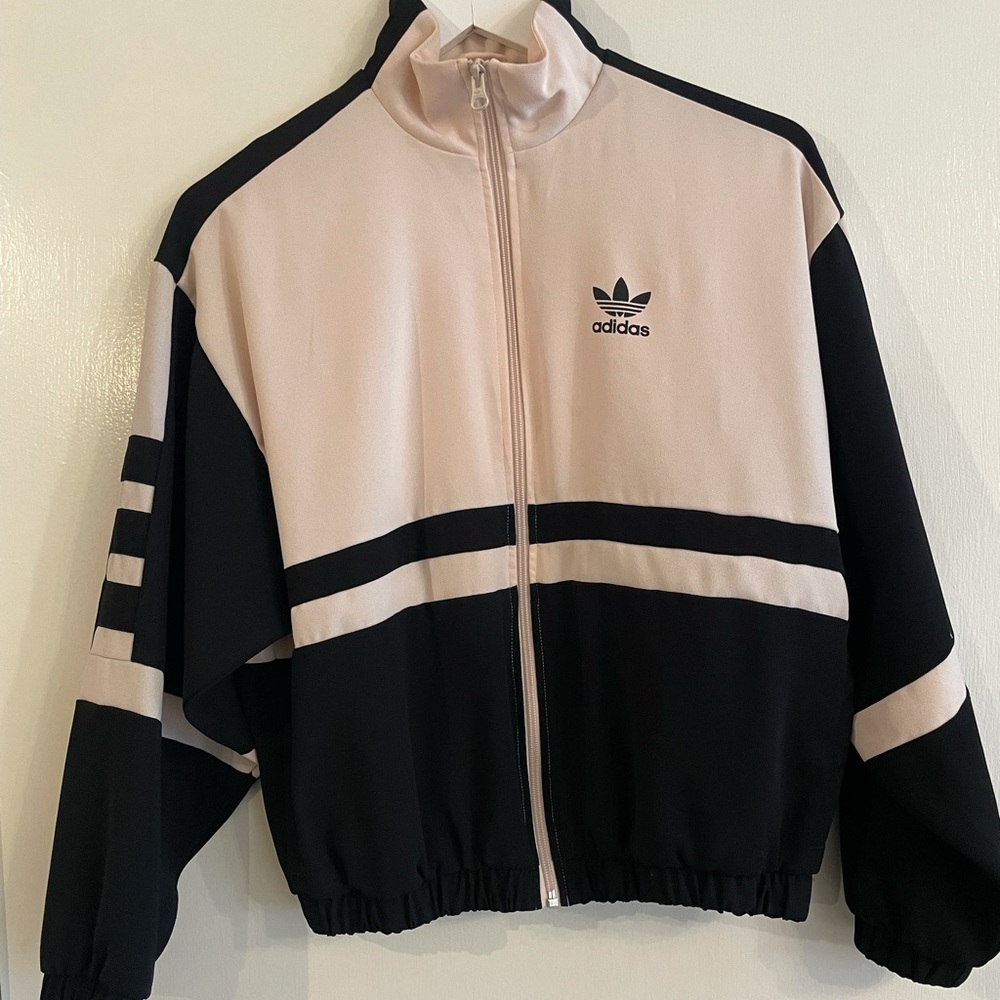 Adidas track zip up